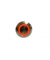 Zvonkové tlačítko NEREZ - GQ 16 - červené podsvícení (do vyprodání skladu)