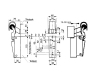 Hydraulick dven dovra -  Dictator SM 1, ka dve - 9