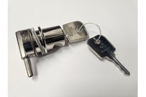 HEKNA  512NI cylindrick� z�mek na sklen�n� dve�e s vlo�kou (